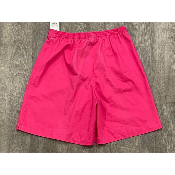 VTG Koret French Riviera 80's Hibiscus Fuschia Shorts NWT Size 10 - Picture 5 of 6